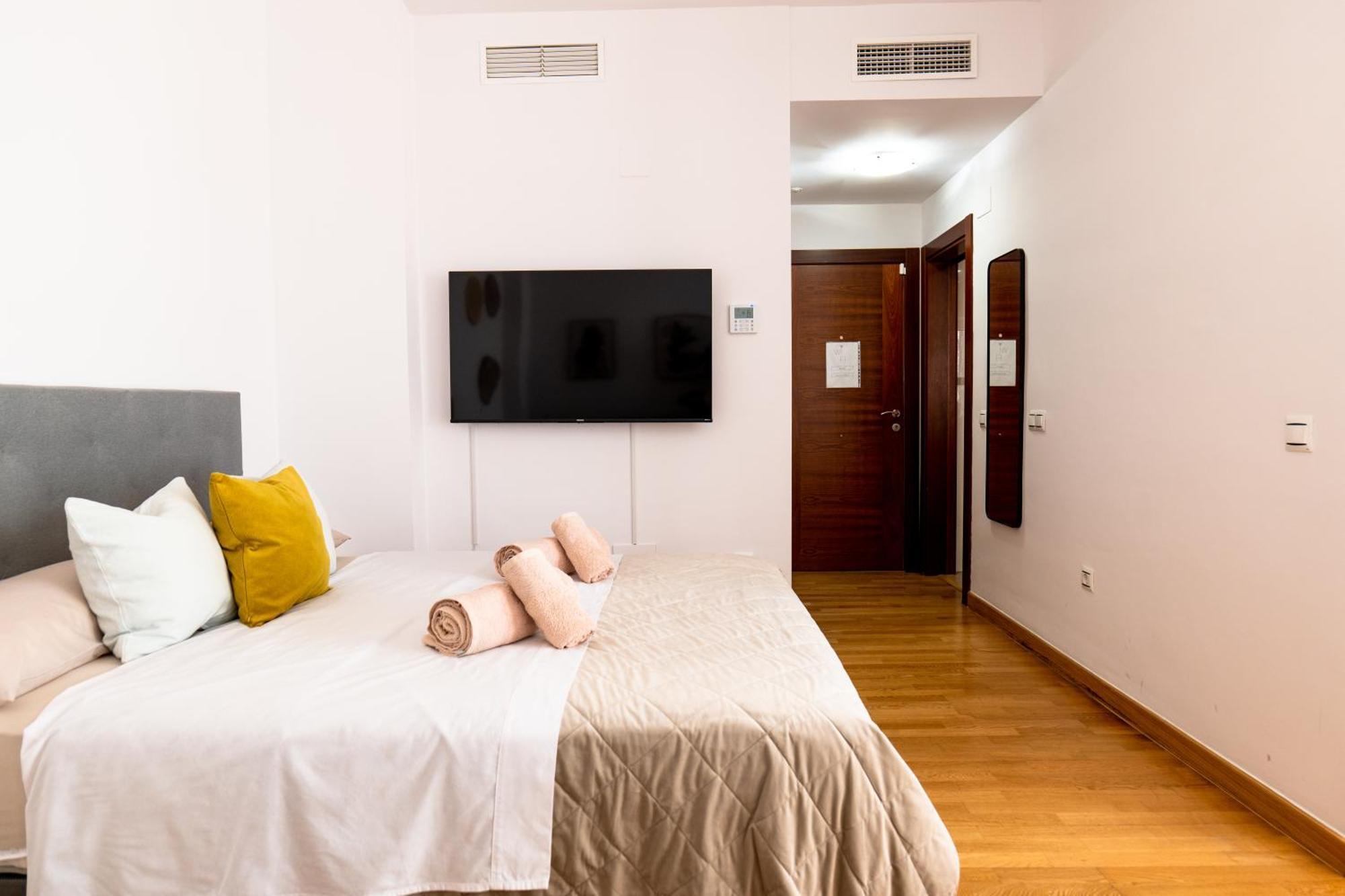 Estudio Centrico Agua Gibralfaro Con Piscina Málaga Extérieur photo