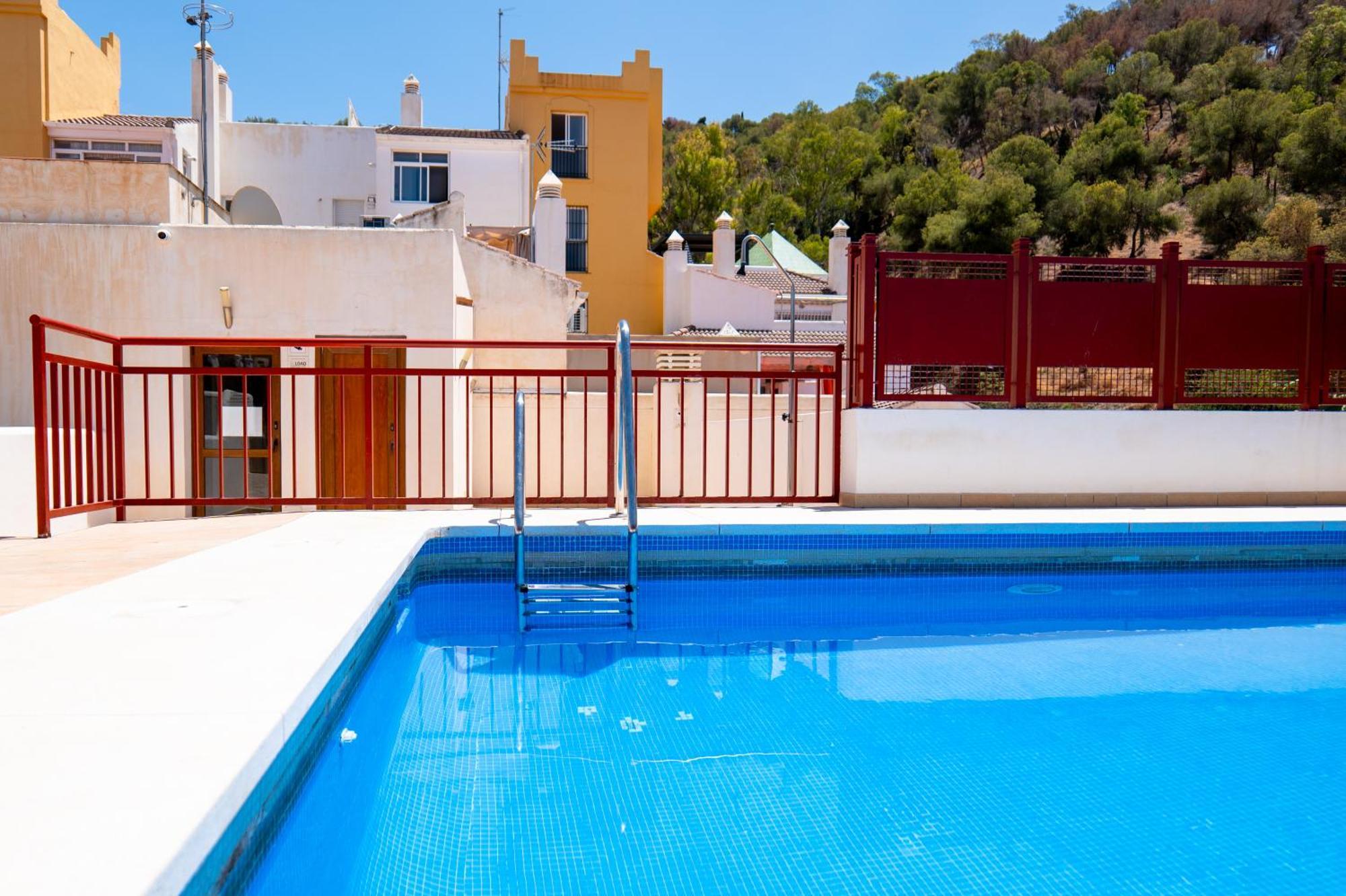 Estudio Centrico Agua Gibralfaro Con Piscina Málaga Extérieur photo